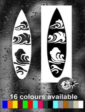 Surfboard Vinyl Decal Sticker