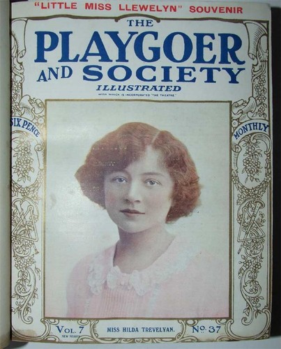Playgoer and society august - playgoer,