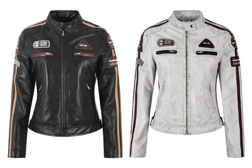 Sizma ladies leather jacket - ladies,