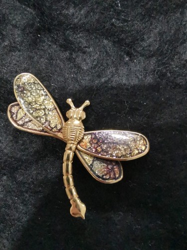 Gold and green - , enamel