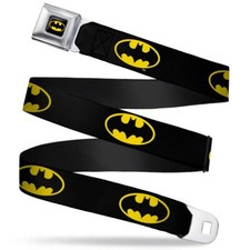 Authentic Buckle Down Seatbelt Belt DC Comics Batman - 24"-38" Official Licenced
