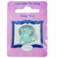 Me To You My Blue Nose Friends Collectors Metal Pin Badge - Rocky the Lion