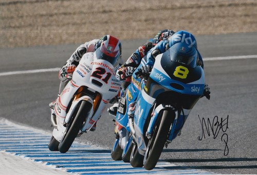 Nicolo bulega hand signed 12x8 - hand,