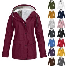 Women's Fleece Parka Hooded