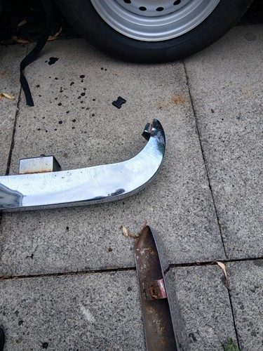 Triumph tr6 chrome bumpers - tr6,