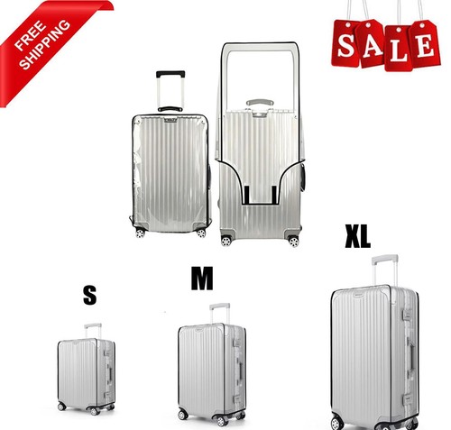 Pvc transparent travel luggage - pvc,