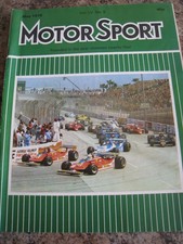 MOTOR SPORT MAY 1979 FORD