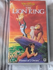 Walt Disney's The Lion King (1994) VHS Video Tape (Matthew Broderick) UK Pal