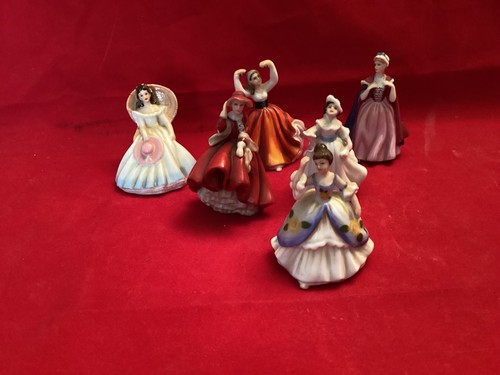 Royal doulton miniature - miniature, ladies