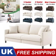 2/3 Seater Teddy Velvet Sofa