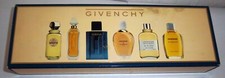 VINTAGE GIVENCHY MINIATURES x 6 GIVENCHY 111 INSENSE AMARIGE XERYUS YSATIS BOXED