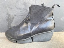 Trippen Black Leather Platform