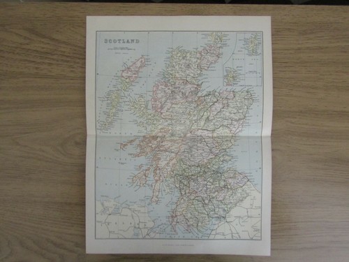 Antique map print - antique,