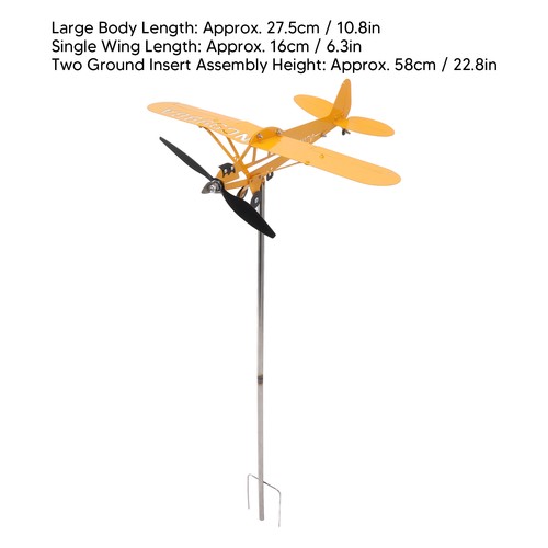Piper cub airplane windmill - j3,