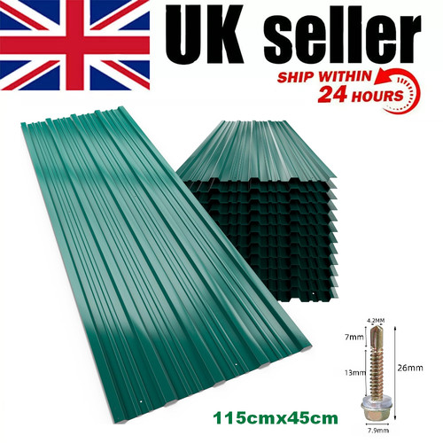 24x roof sheets 115x45cm - roof,