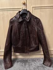 Ladies Muubaa Brown Leather