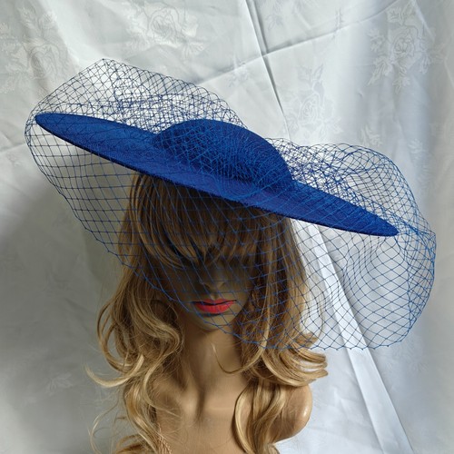Royal blue 40cm - 40cm, brim