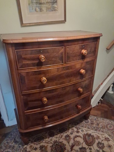 Chest drawers vintage tall - chest,