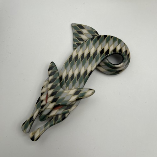 Rare lea stein harlequin fox - lea,