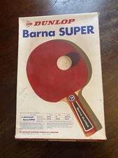 Vintage Dunlop Barna Super Table Tennis Bat