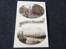 Greetings from Newport Mon Tucks Postcard - 106756
