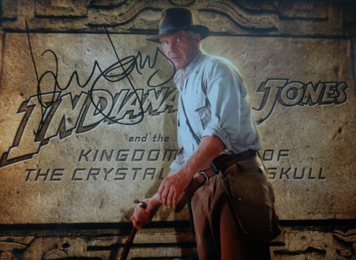 Harrison ford signed - ford, 'indiana