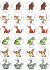 24 x 45mm Gruffalo Birthday