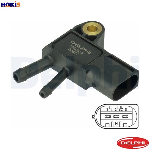 Sensor exhaust pressure - exhaust,