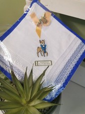 Vintage Babycham Handkerchief