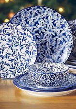 12Pc Stoneware Crockery Dinner