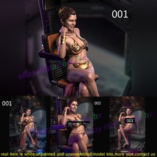 Princess Leia 1/12 1/8 1/6 1/4 Unpainted Model Kit Unassembled 3D Print 3 Ver.