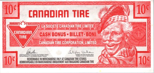 Canadian tire cash bonus - canadian,