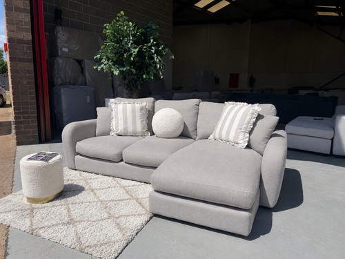 Loaf grey smooch chaise sofa - loaf,
