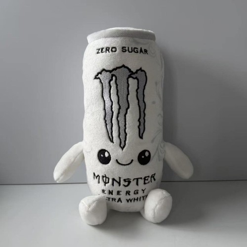 White monster energy can - white,