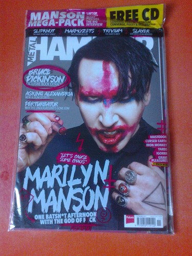 Marilyn manson metal hammer - manson,