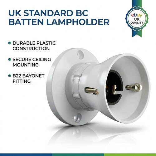 Bayonet batten white ceiling - bayonet,