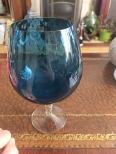 Vintage Art Glass Large Brandy