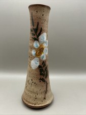 Studio Pottery Handpainted Bud