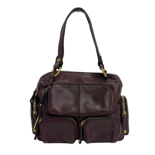 Tod bordeaux brown leather - tod's,