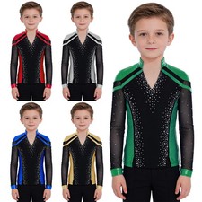 UK Kids Boys Tops V-Neck Tee