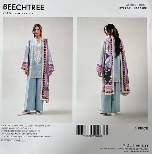 Piece unstitched light - unstitched,