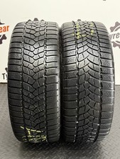 2x 205 45 R17 88V XL FIRESTONE WINTERHAWK3 M+S 4-5mm TESTED FREE FITTING 