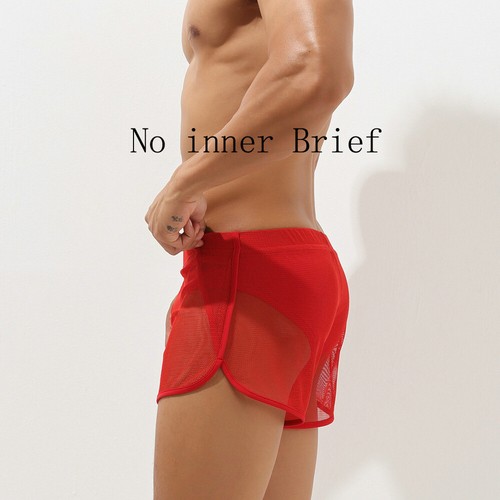 Seobean men sexy sheer - sheer, see