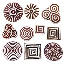 Wooden Stamps for Block