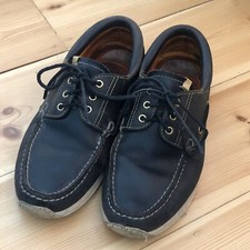 Visvim Deck Shoes. Size UK 10, US 11. Black.