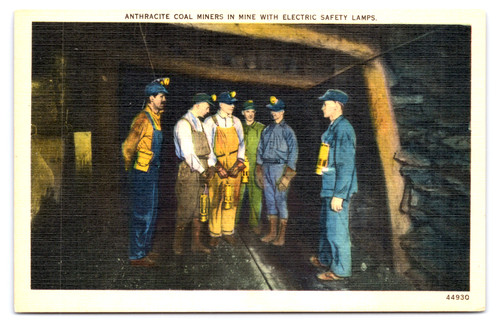 C1940 anthracite coal miners - c1940,
