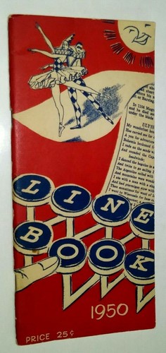 Line book 1950 - book, charles