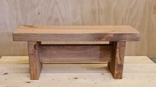 Small wooden rustic foot step - foot,