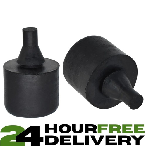 Rubber door bump stops - rubber, x2
