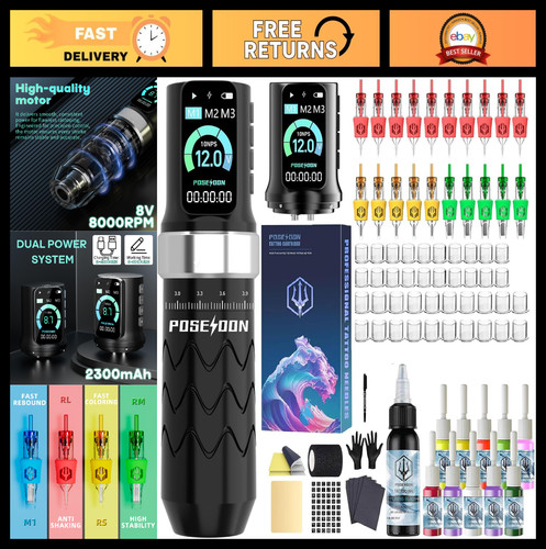 Cordless tattoo machine kit - tattoo,